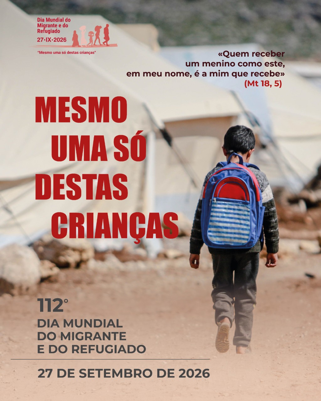 MENSAGEM DE SUA SANTIDADE LEÃO XIV POR OCASIÃO DO 112º DIA MUNDIAL DO MIGRANTE E DO REFUGIADO