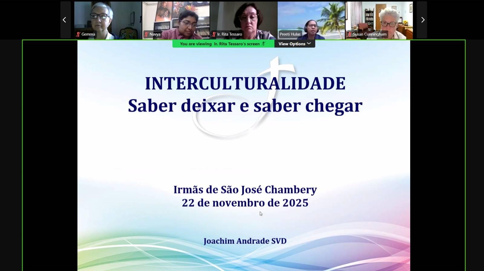 Interculturalidade: Encontro Internacional de Formação